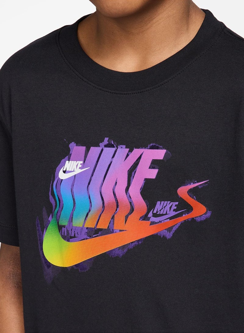 نايكي تيشيرت أطفال إن إس دبليو كرييت إف دبليو كونكت - Image 3